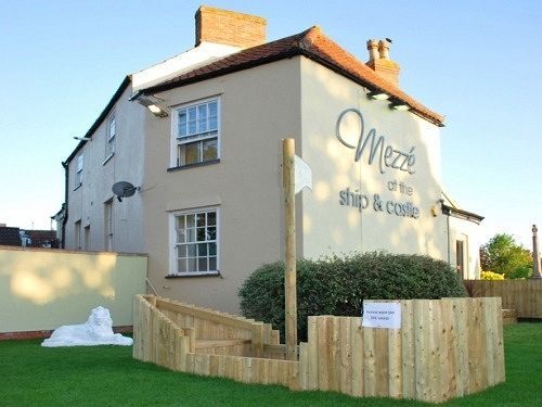 The Ship And Castle Hotel Chew Magna Bagian luar foto